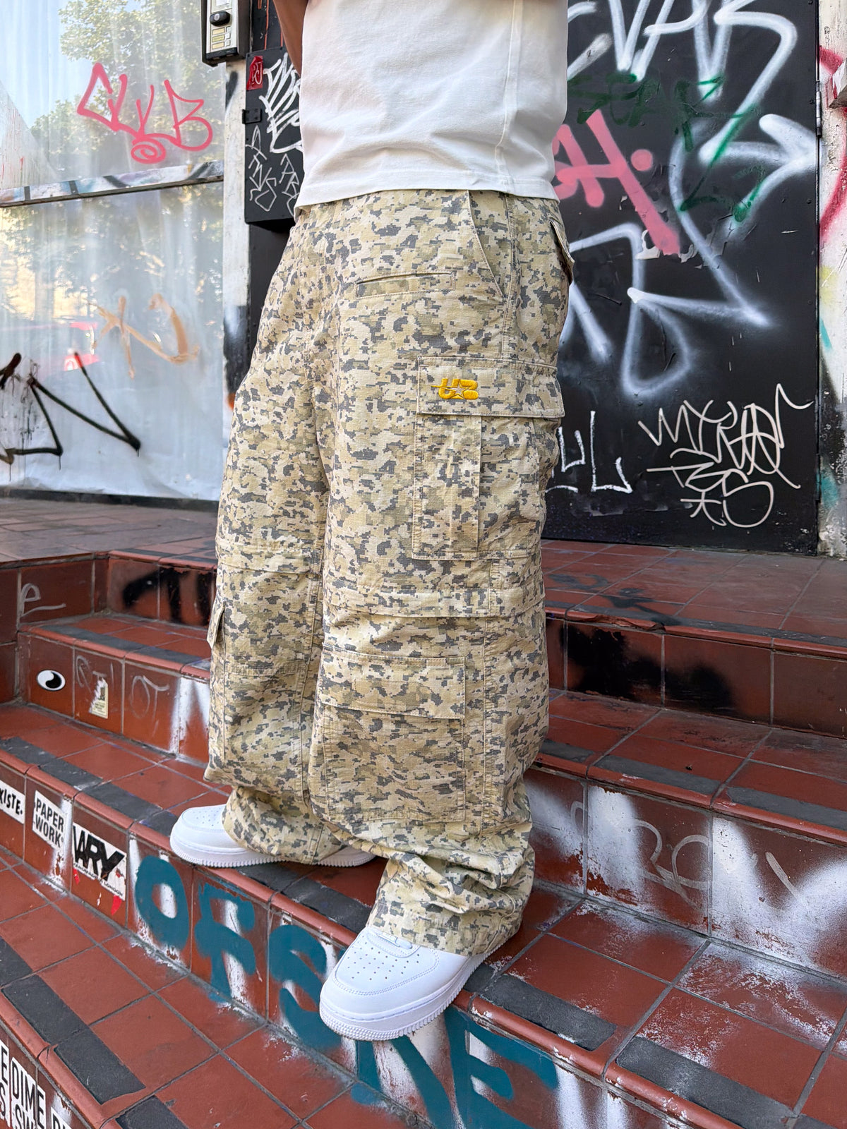 UBOYZ Cargo Pants (Digital Desert Camo)