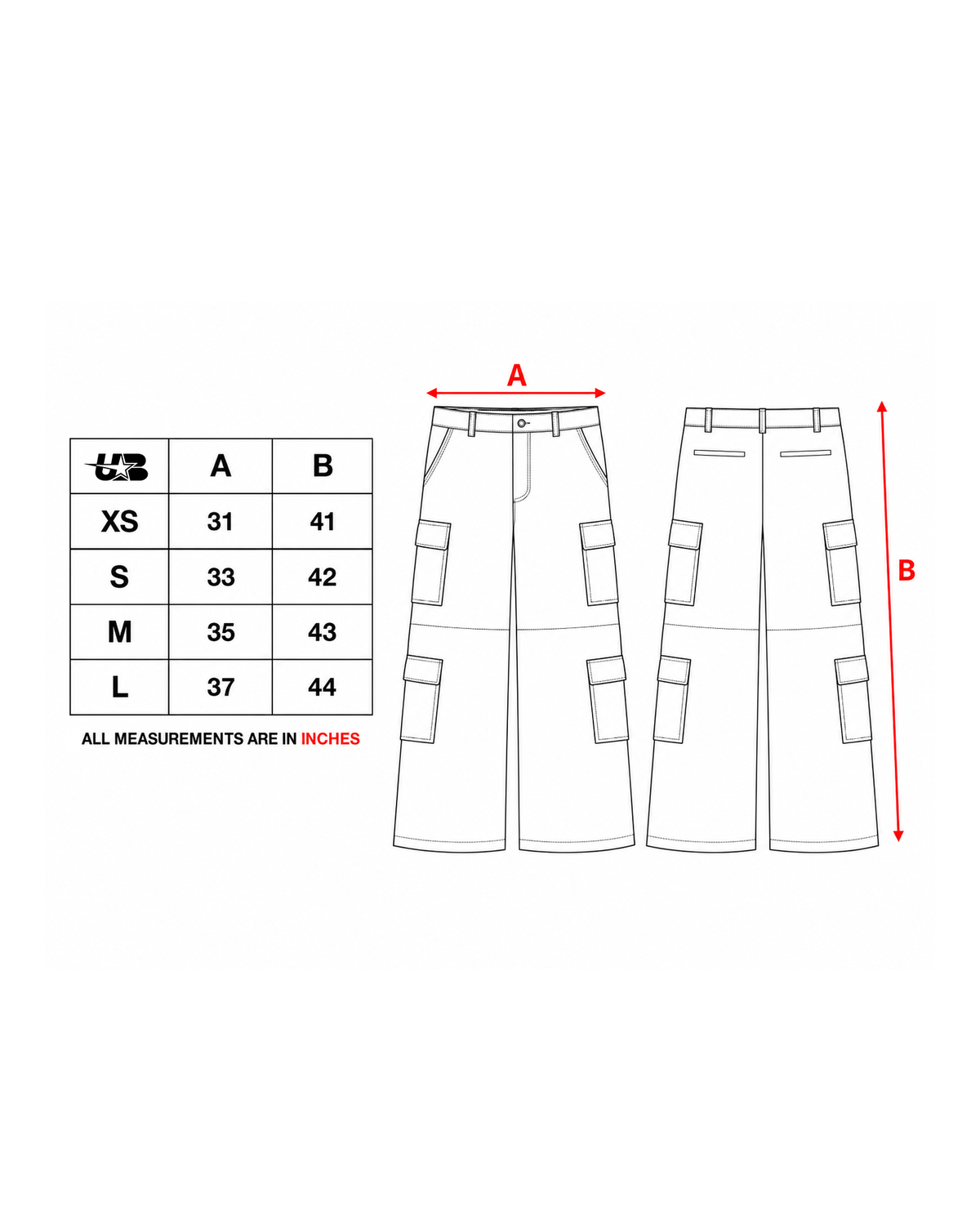 UBOYZ Cargo Pants (Digital Desert Camo)